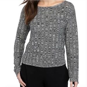 NEW Eileen Fisher Open Knit Pullover Sweater XS